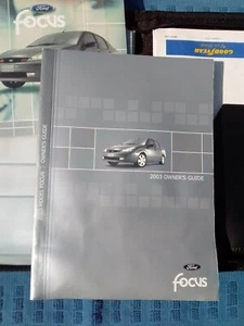 2003 Ford Focus Owners Manual OEM - Complete Glovebox Package - Picture 1 of 8
