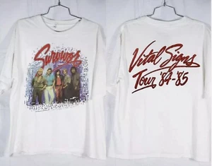 Survivor Band T-Shirt 1984 Survivor Vital Signs Tour '84 85 Rock Concert Music - Picture 1 of 9
