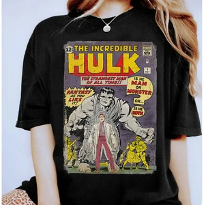 The Incredible Hulk Classic Retro Comic Unisex T-shirt Kid Shirt Hoodie 200054 - Picture 1 of 9