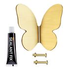 Brass Furniture Handles Natural for Light Luxury for Butterfly Pulls