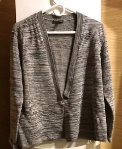 Eileen Fisher PETITE LARGE Open Front Cardigan organic cotton NWT - Picture 1 of 6