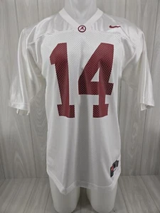 Nike Team Alabama Football Jersey Men’s SMALL Crimson Tide # 14 Jake Coke - Picture 1 of 10