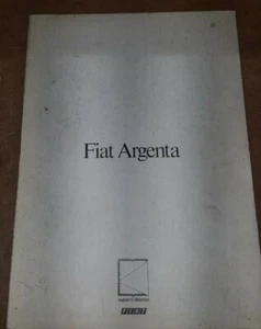 manuale d'officina fiat argenta - Foto 1 di 4