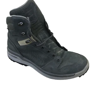 Lowa Locarno GTX Mid Hiking Boots Men Sz 13 Wide Gray Waterproof Shoes Gore Tex - Picture 1 of 14