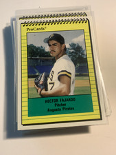 HECTOR FAJARDO 1991 ProCards Augusta Pirates PWE SHIP