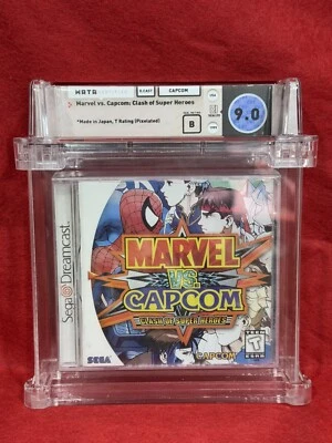 Marvel vs Capcom Clash of Super Heroes Sega Dreamcast 1999 WATA 9.0 Sealed - Image 1 of 2
