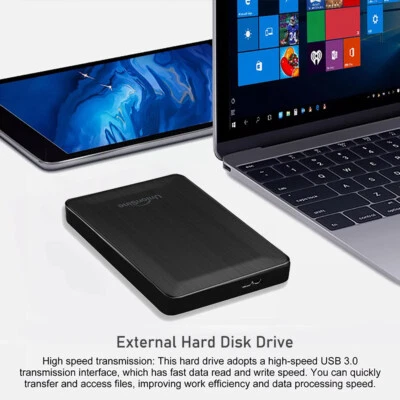 Hard Disk Esterno 1TB 2TB Portatile USB 3.0 Archiviazione HDD per PS4 PS5 Xbox - Immagine 1 di 4