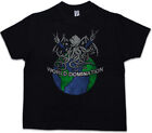 Great Old One World Domination Kids Boys T-Shirt Arkham Miskatonic Lovecraft