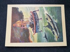 1956 Gum Inc. Adventure Card # 60 The Navy's "Flying Saucer (EX)