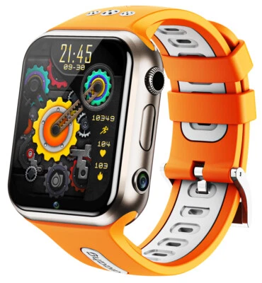 Touchscreen Kinder Smart Watch Kamera Kinder Videoanruf Fitness Tracker Sim Slot - Bild 1 von 4