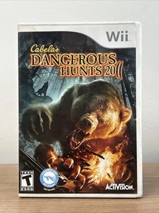 Cabela's Dangerous Hunt 2011 Wii (ActiVision Wii) COMPLETE CIB - Picture 1 of 3