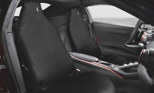 Genuine Ferrari Seat Covers 2 PC Set Black F430 360 California 458 488GTB F12