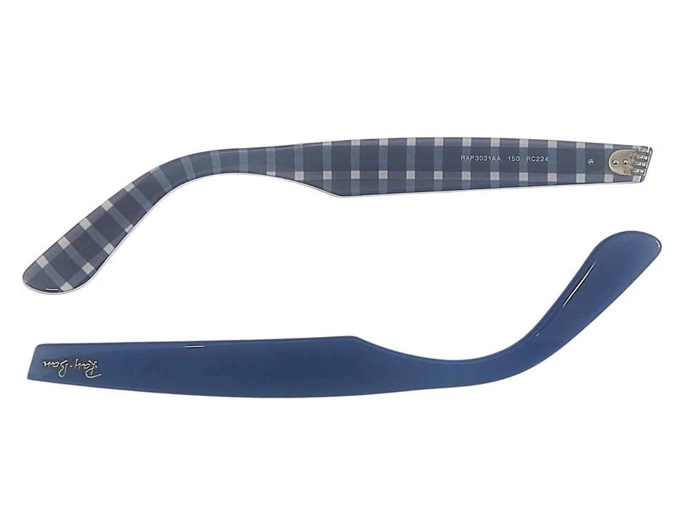 RAY BAN 2140 Wayfarer - Aletas De Repuesto - Azul Tartan - Imagen 1 de 1