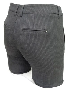 Freeman T Porter pantalon chino gris rayures femme stretch Adelie Princess 25161 - Imagen 1 de 13