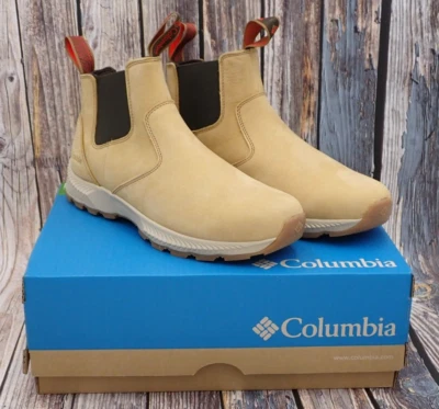 Botas sin cordones Columbia Landroamer Scout NB para hombre talla 10 cuero senderismo caminar Foto 1 de 4