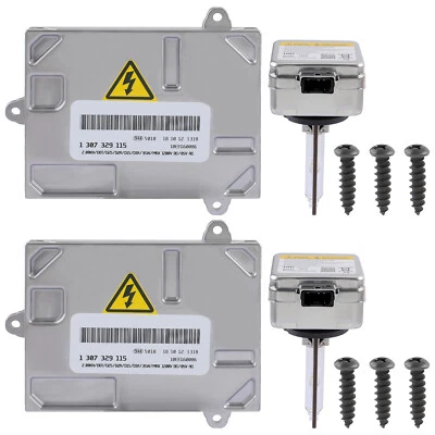 2 Set For 06-11 Cadillac DTS Xenon Ballast HID Headlight Control Unit 1307329115 Foto 1 de 4
