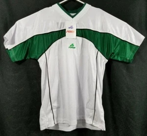 NWT Forza Sports MMA/Boxing Apparel Short Sleeve Shirt White Green men's Small - Picture 1 of 8