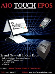 BRAND NEW ALL IN ONE EPOS RETAIL, NEWSAGENTS,CONVENIENCE STORE ,WHOLESALE - Picture 1 of 6
