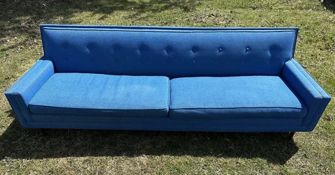 mcm mid century modern couch sofa Cover