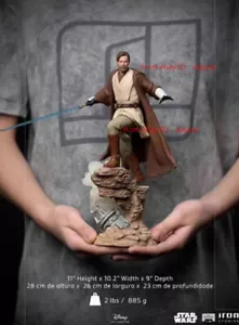 Iron Studios Obi-Wan Kenobi Star Wars Bds Arte 1/10 Estatua Figura Nuevos Juguetes - Imagen 1 de 4