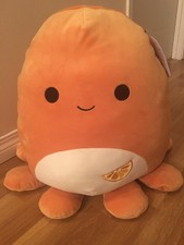 NWT LARGE 16” Squishmallow Veronica Orange Octopus summer LIMITED EDITION