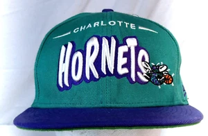 New Era Plus Charlotte Hornets NBA Hardwood Classic Snapback Hat Cap - Picture 1 of 9