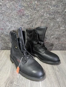 Stivali Red Wing SuperSole® 2.0 uomo 8" punta morbida pelle nera Gore Tex GTX taglia 12 - Foto 1 di 6