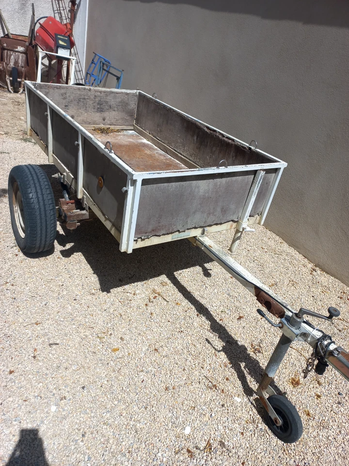 remorque pour matériel de bricolage ou espaces vert - Photo 1/1