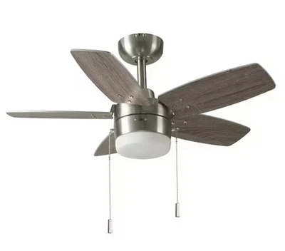 Hampton Bay Waterly 32” Indoor Ceiling Fan with Integrated LED - Image 1 of 4