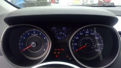 Used Speedometer Gauge fits: 2015 Hyundai Elantra cluster MPH US market Sdn Kore - Изображение 1 из 4