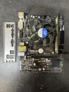 Scheda Madre ASRock H81M-DGS + CPU G3220 + RAM 4GB + Dissipatore + Mascherina - Foto 1 di 3