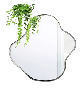 Frameless Glass Decorative Irregular Mirror Wall-Mounted Home Decor Diwali Gift - Picture 1 of 2