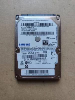 Samsung HM321Hi 320GB 2,5" HDD Festplatte 5400rpm SATAII 8MB - Bild 1 von 4