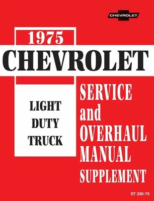 Руководство по обслуживанию для грузовика Chevy 1975 года - Изображение 1 из 4