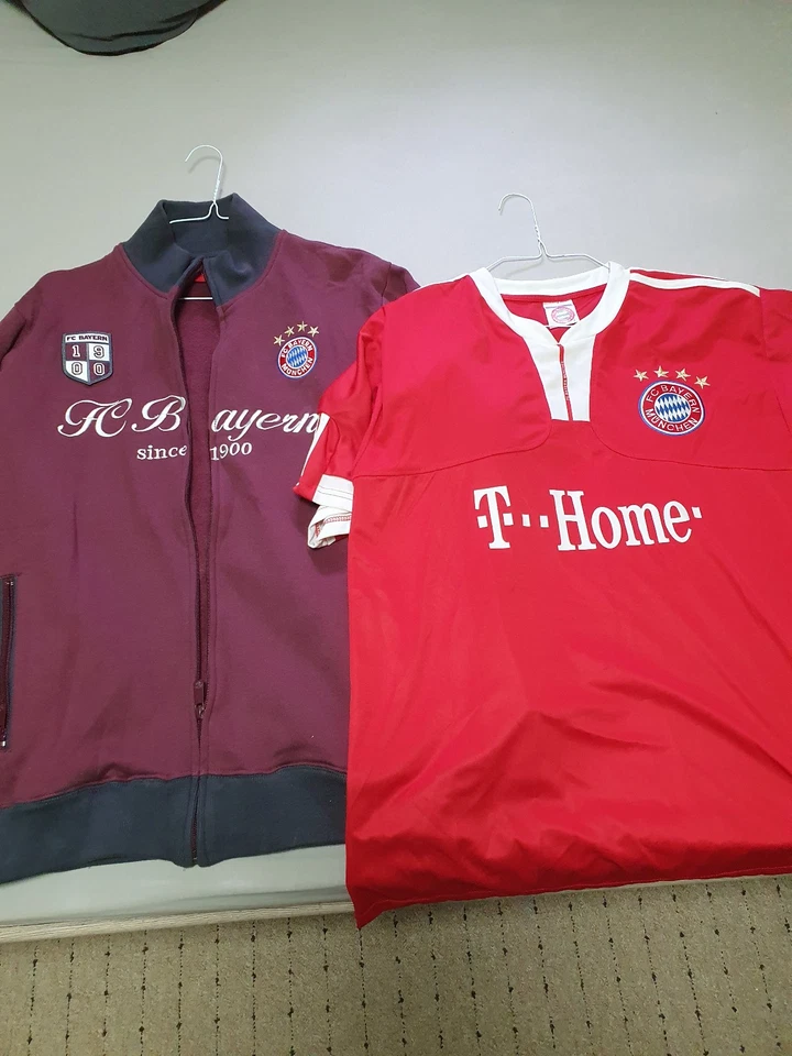 FC BAYERN MÜNCHEN Jacke und Trikot OLIC - Bild 1 von 4