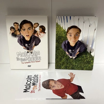 Malcolm in the Middle Season 1 DVD+Slip Cover+Insert Paper Good Condition DVD - Image 1 of 4