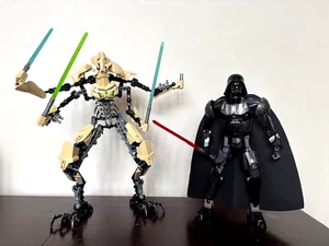 LEGO (75112) and(75532) Star Wars: General Grievous and Darth Vader - Picture 1 of 2