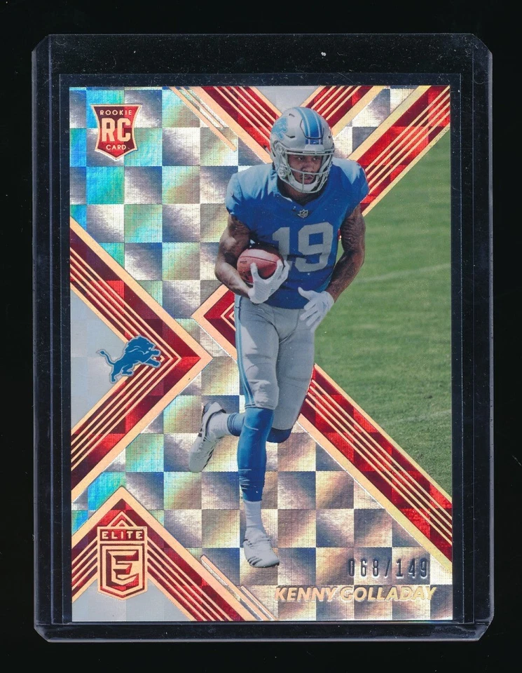 KENNY GOLLADAY 2017 ELITE RED #193 #/149 *DETROIT LIONS* - Image 1 of 1