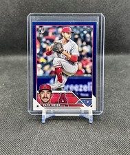 2023 Topps Update Zack Weiss rookie card #US196 Royal Retail Blue Exclusive