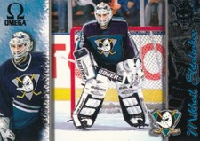 1997-98 Pacific Omega DARK GRAY #8 MIKHAIL SHTALENKOV - Anaheim Mighty Ducks