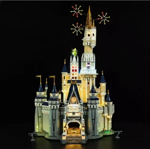 LED Light Kit for Disney Castle - Compatible with LEGO® 71040 Set (Remote) - Picture 1 of 11