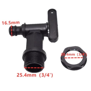 Universal Replacement Water Butt Tap Barrel Plastic Adaptor Beer Home Rain Brews - Picture 1 of 6