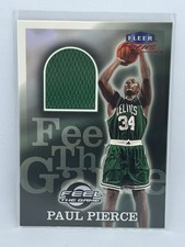 PAUL PIERCE 1999-00 FLEER FOCUS FEEL THE GAME JERSEY CELTICS
