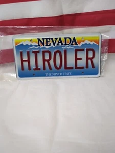 Las Vegas Hiroler Auto/LKW Nummernschild The Silver State, nie benutzt  - Bild 1 von 19