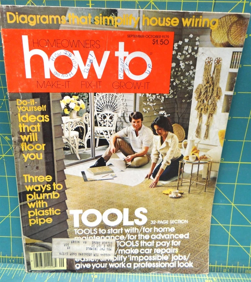 Homeowners How To Handbook Sep-Oct 1979 Popular Science - Image 1 of 3
