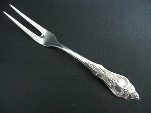 Koch & Bergfeld Friesenmuster Vorleger Wurstgabel Silber 90er TOP - Bild 1 von 2