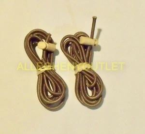 2 Pack - USMC ARMY Military 3/16 Coyote Brown 6' Bungee Cord & Tan Barrel Lock - Picture 1 of 2