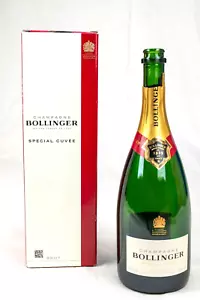 Bollinger Champagne Special Cuvee EMPTY box and bottle app. 34 x 12 x 11cm - Picture 1 of 2