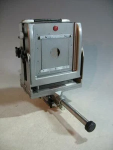 Calumet Monorail View Camera 4 x 5 With Lens Board & Revolving Back - Picture 1 of 1