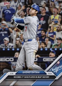 2024 Topps NOW Becomes 1st 50/50 Player 9.19.24 SHOHEI OHTANI Digital - Picture 1 of 1